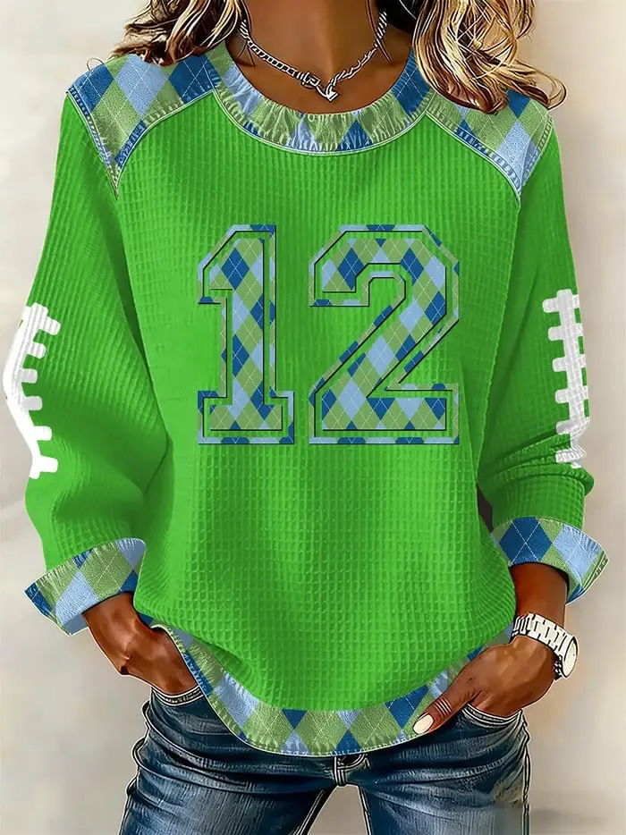 Seattle Seahawks 12 Sweatshirt Women's Seattle Seahawks Merch Apparel Best Gifts For Fans
