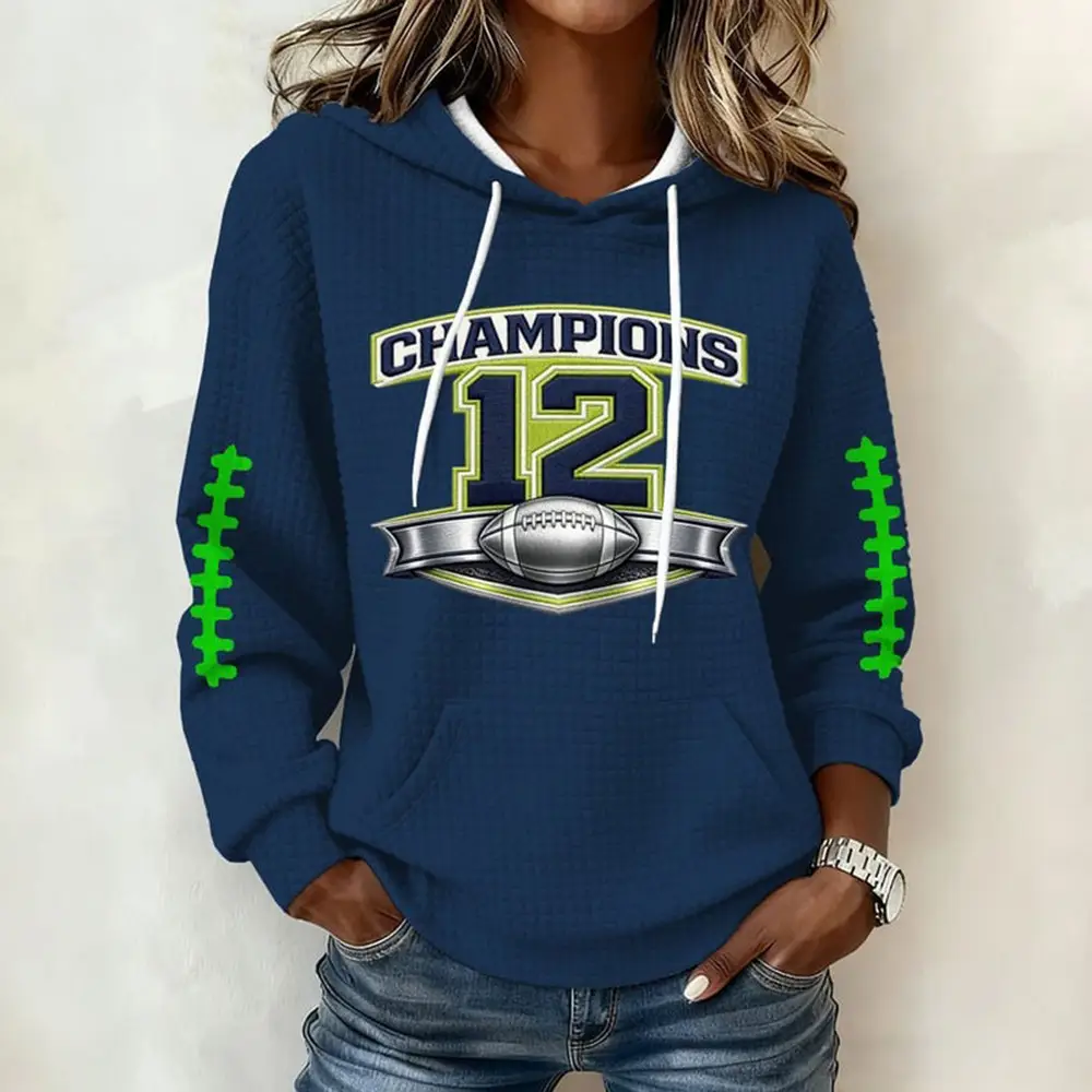 Seattle Seahawks Champions 12 Hoodie Seattle Seahawks Clothing Line Football Gear