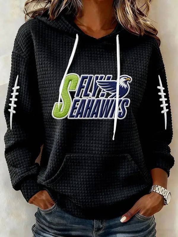 Seattle Seahawks Football Hoodie Fly Seahawks Apparel Gift Ideas For Football Fans