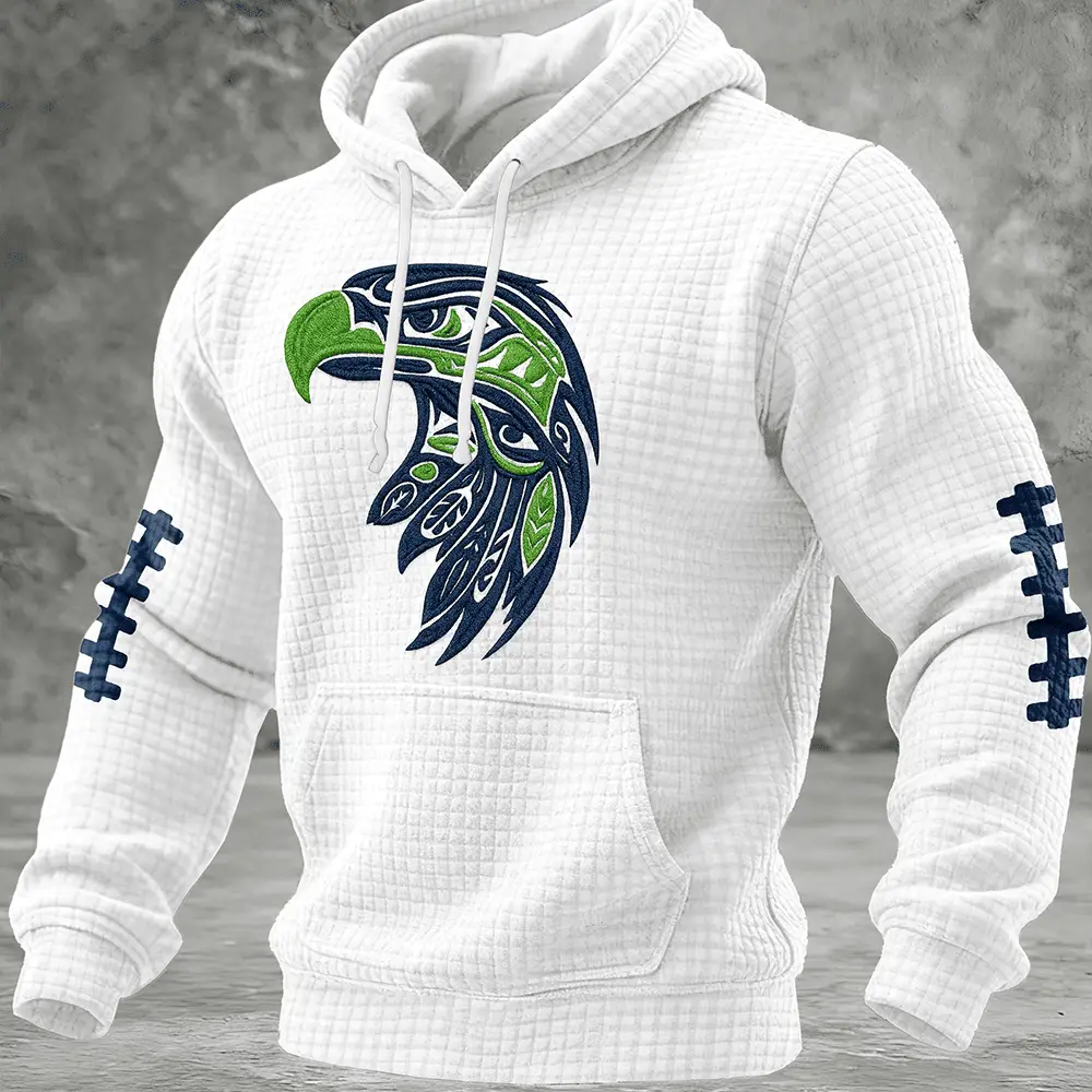 Seattle Seahawks Football Hoodie Game Day Merch Football Gifts For Him