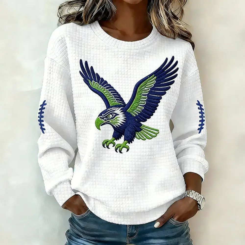 Seattle Seahawks Football Sweatshirt Game Day Football Merch Fan Gear