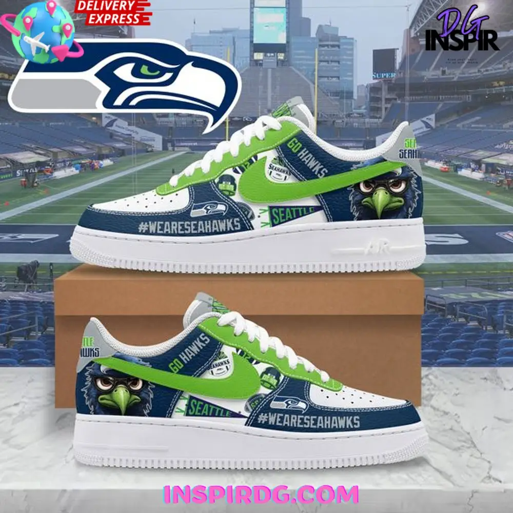 Seattle Seahawks Go Hawks Air Force 1 Seattle Seahawks Go Hawks Air Force 1 - Image 1