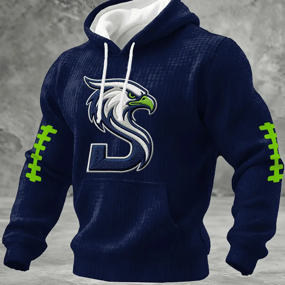 Seattle Seahawks Go Hawks Hoodie Game Day Football Apparel Gift For Enthusiasts Seattle Seahawks Go Hawks Hoodie Game Day Football Apparel Gift For Enthusiasts - Image 1