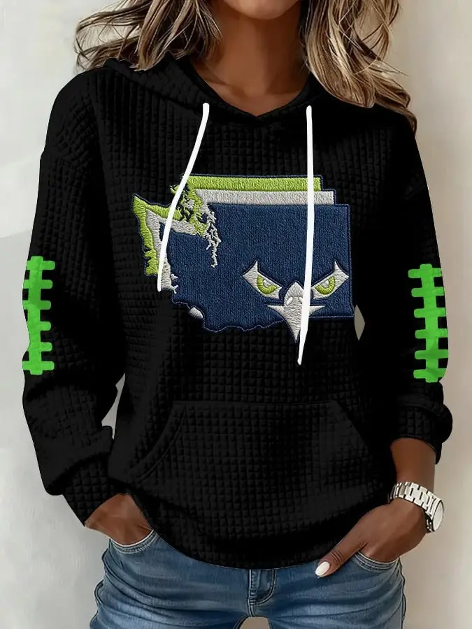 Seattle Seahawks Hoodie Cool Seattle Football Clothing Present For Women