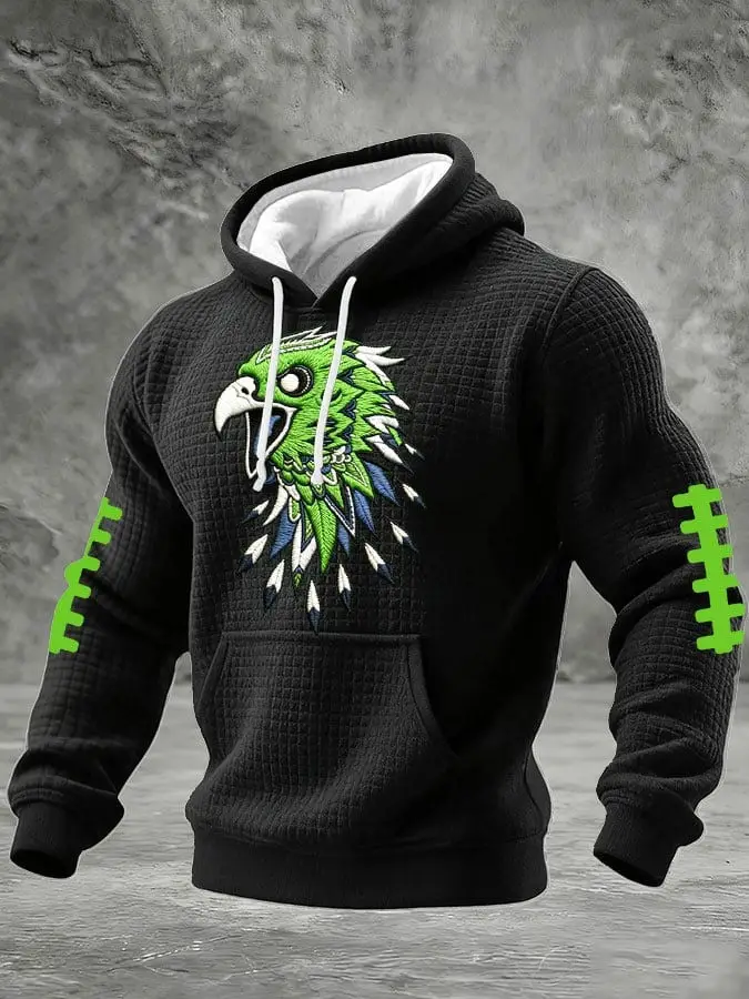 Seattle Seahawks Hoodie Men's Game Day Football Merch Cool Gifts For Seahawks Fan