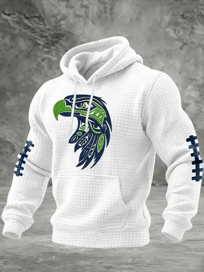 Seattle Seahawks Hoodie Men's Game Day Merch Clothing Great Gift For Seahawks Fans