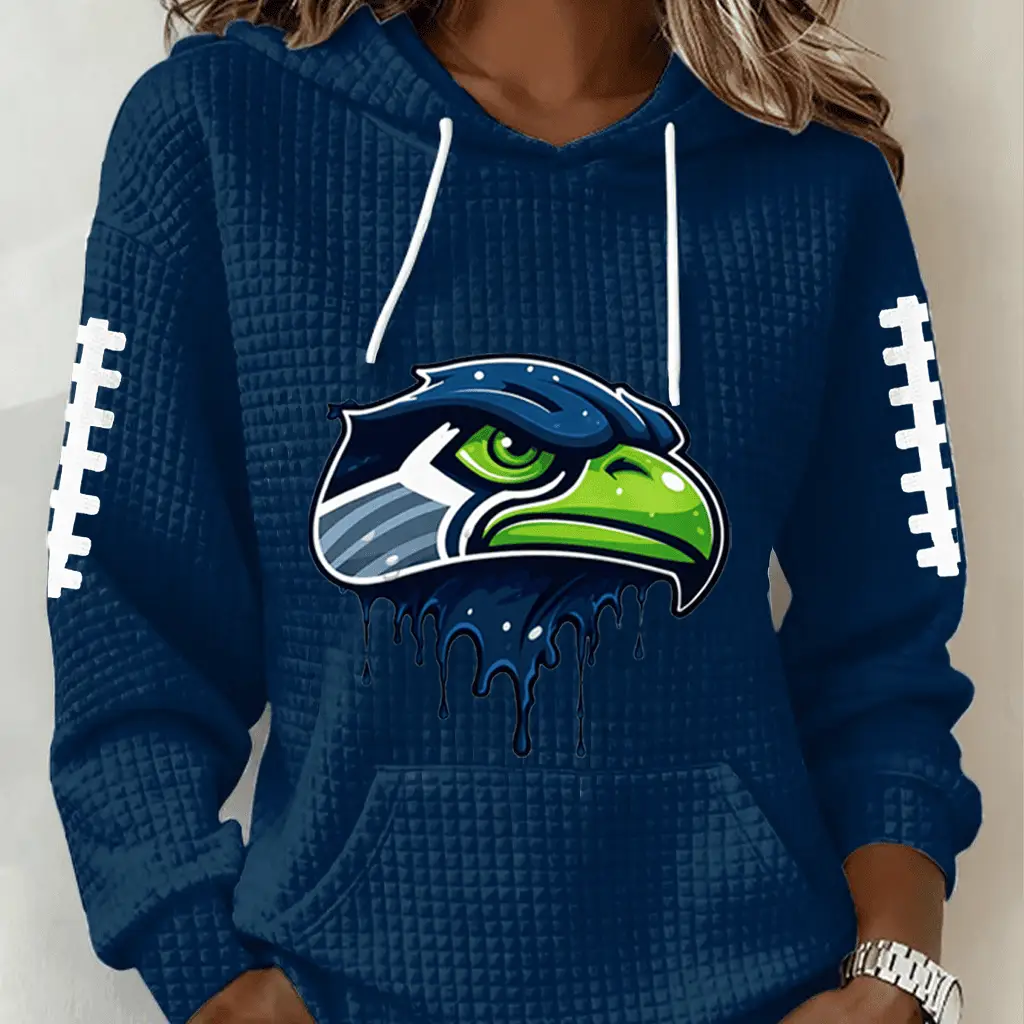 Seattle Seahawks Hoodie Women's Football Game Day Merch Clothing Gift For Seahawks Fans
