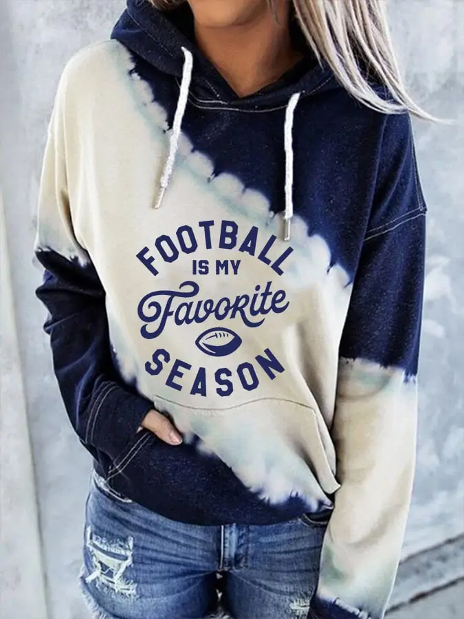 Seattle Seahawks Merch Football Is My Favorite Season Hoodie Game Day Clothing Gift