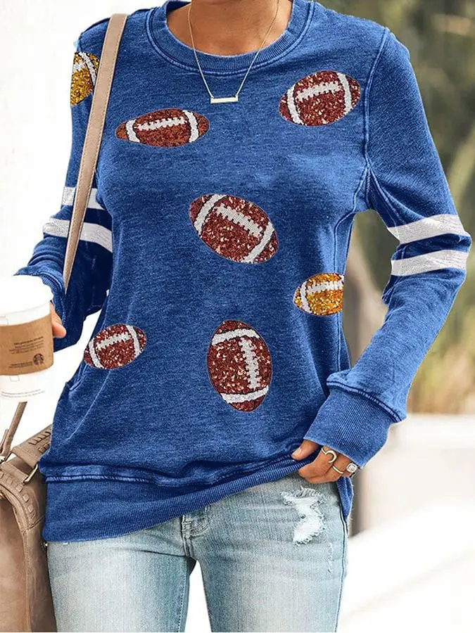 Seattle Seahawks Merch Football Sweatshirt Game Day Clothing Unique Gifts For Girlfriend