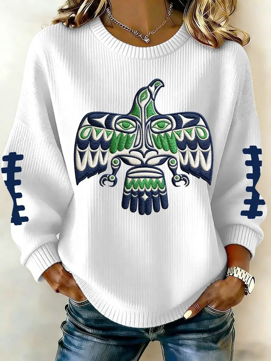 Seattle Seahawks Merch Game Day Football Sweatshirt The 12s Fan Gear Seattle Seahawks Merch Game Day Football Sweatshirt The 12s Fan Gear - Image 1