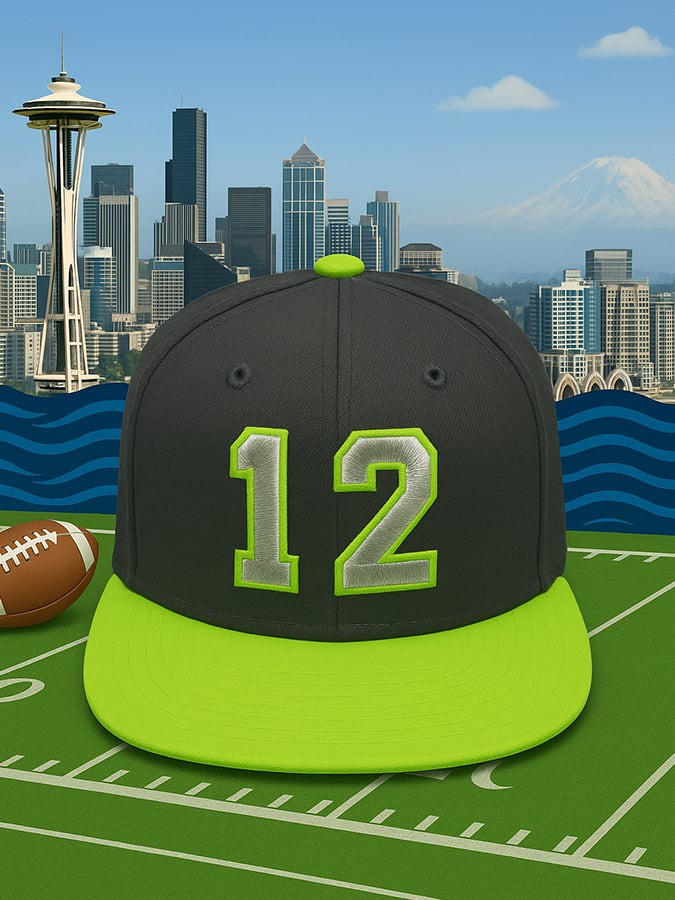 Seattle Seahawks Merch No 12 Hat Seattle Seahawks Baseball Cap Gifts For The 12a