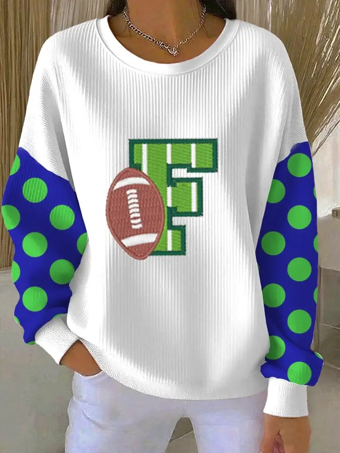 Seattle Seahawks Merchandise Football Sweatshirt Game Day Clothing Football Lover Gifts