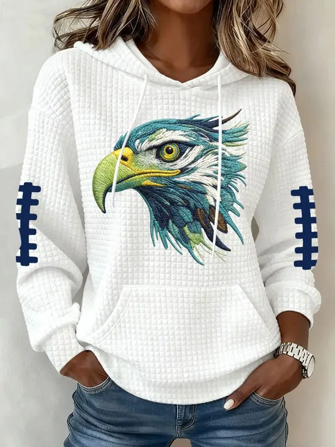 Seattle Seahawks Merchandise Game Day Football Hoodie The 12s Fan Gear Seattle Seahawks Merchandise Game Day Football Hoodie The 12s Fan Gear - Image 1