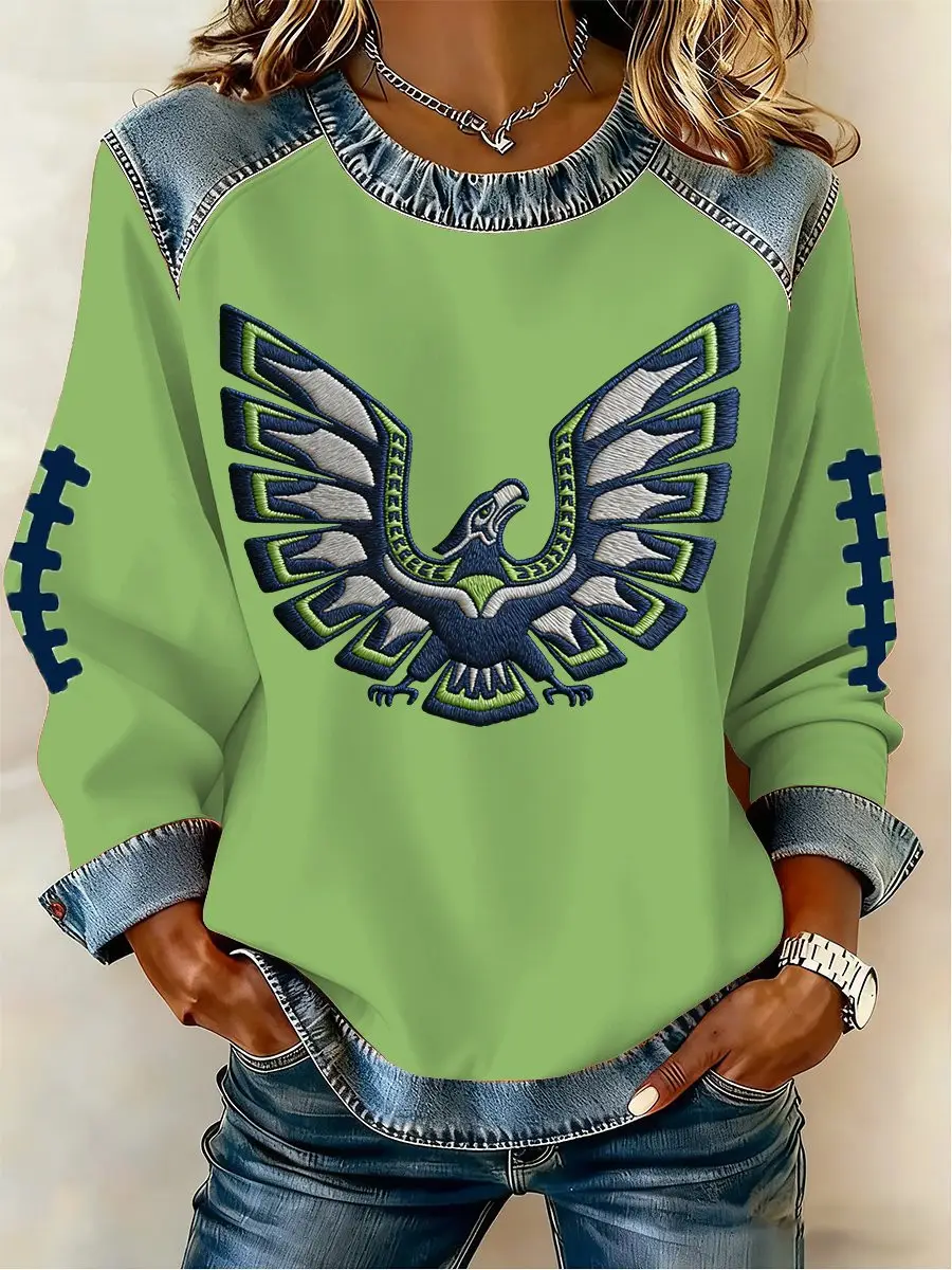 Seattle Seahawks Merchandise The 12s Sweatshirt Football Themed Gifts For Enthusiasts Seattle Seahawks Merchandise The 12s Sweatshirt Football Themed Gifts For Enthusiasts - Image 1