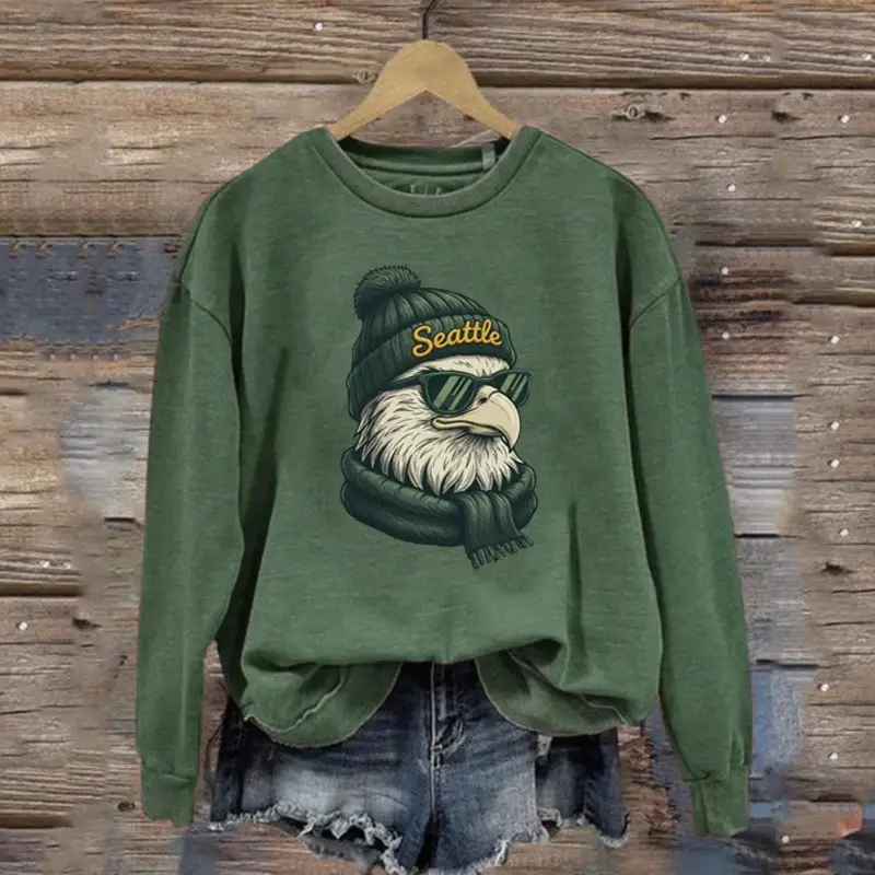 Seattle Seahawks Sweatshirt Best Game Day Merch Clothing Football Gifts For Seahawks Lovers