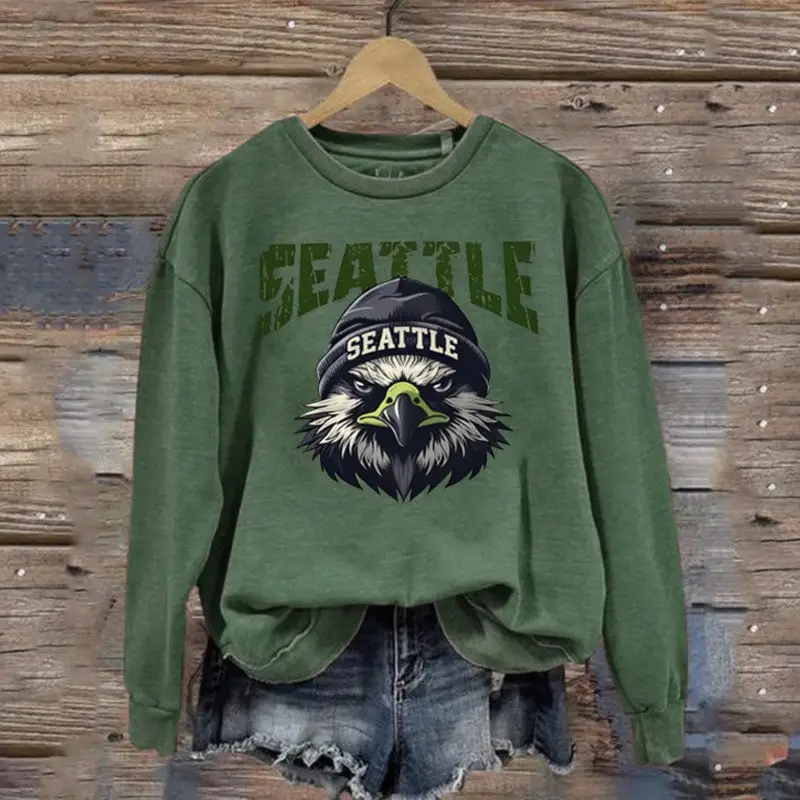Seattle Seahawks Sweatshirt Game Day The 12s Clothing Seattle Seahawks Merch For Fans