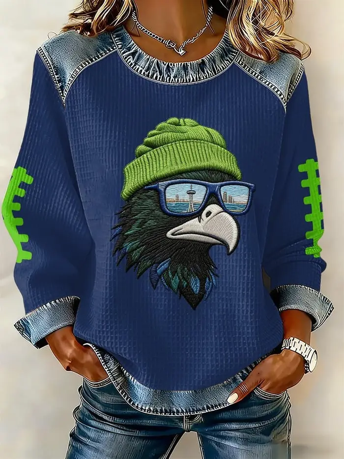 Seattle Seahawks Sweatshirt Gameday Women's Apparel Football Gifts For Seattle Seahawks Fans Seattle Seahawks Sweatshirt Gameday Women's Apparel Football Gifts For Seattle Seahawks Fans - Image 1