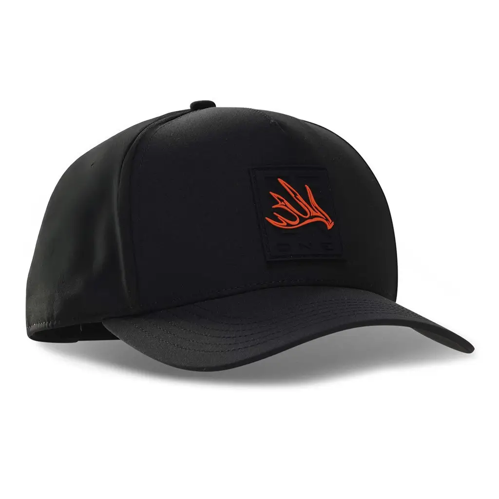 Seek One Merch Antler Badge Black Hat Gift Ideas For Outdoor Lovers -WearandDecor Seek One Merch Antler Badge Black Hat Gift Ideas For Outdoor Lovers -WearandDecor - Image 1