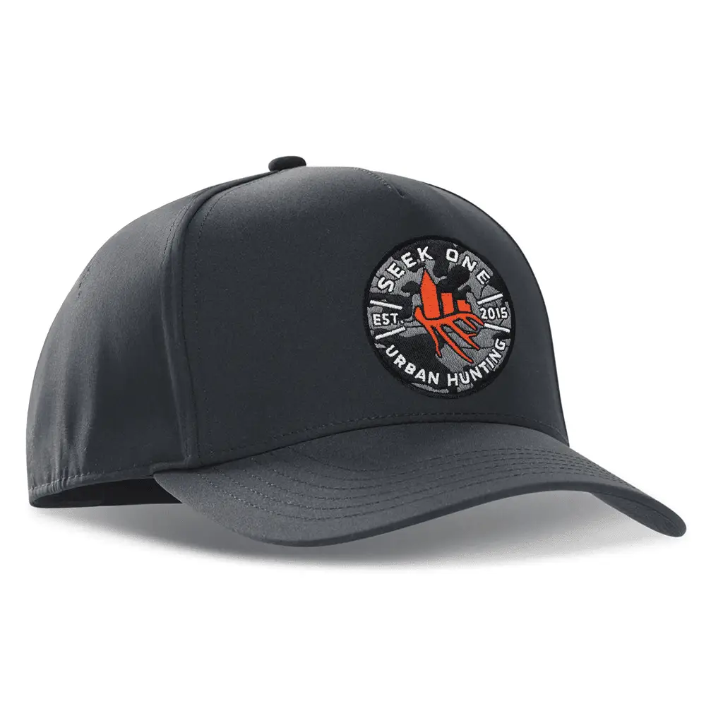 Seek One Merch Black Camo Embroidered Hat Birthday Gift For Husband -WearandDecor Seek One Merch Black Camo Embroidered Hat Birthday Gift For Husband -WearandDecor - Image 1
