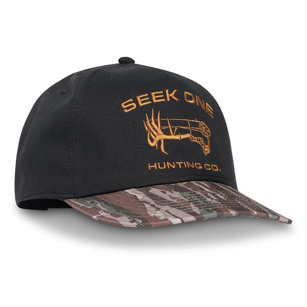 Seek One Merch Hunting Co Camo Hat Embroidered Best Christmas Gifts For Father -WearandDecor Seek One Merch Hunting Co Camo Hat Embroidered Best Christmas Gifts For Father -WearandDecor - Image 1