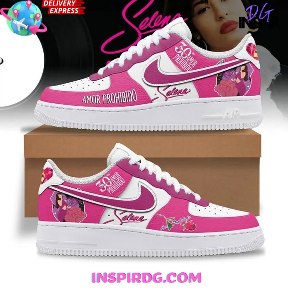Selena 30th Anniversary Amor Prohibido Air Force 1