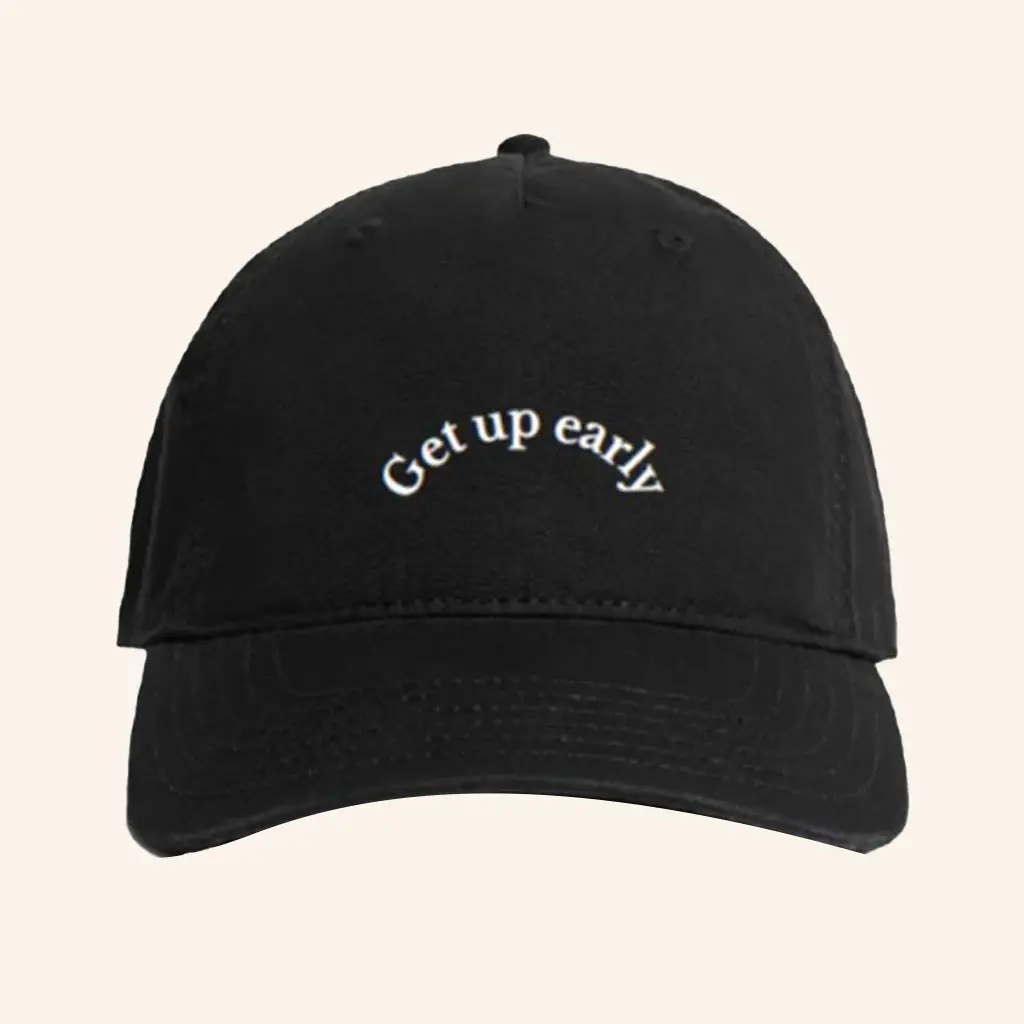 Sen Merch Get Up Early Hat Gift Ideas For Father -WearandDecor