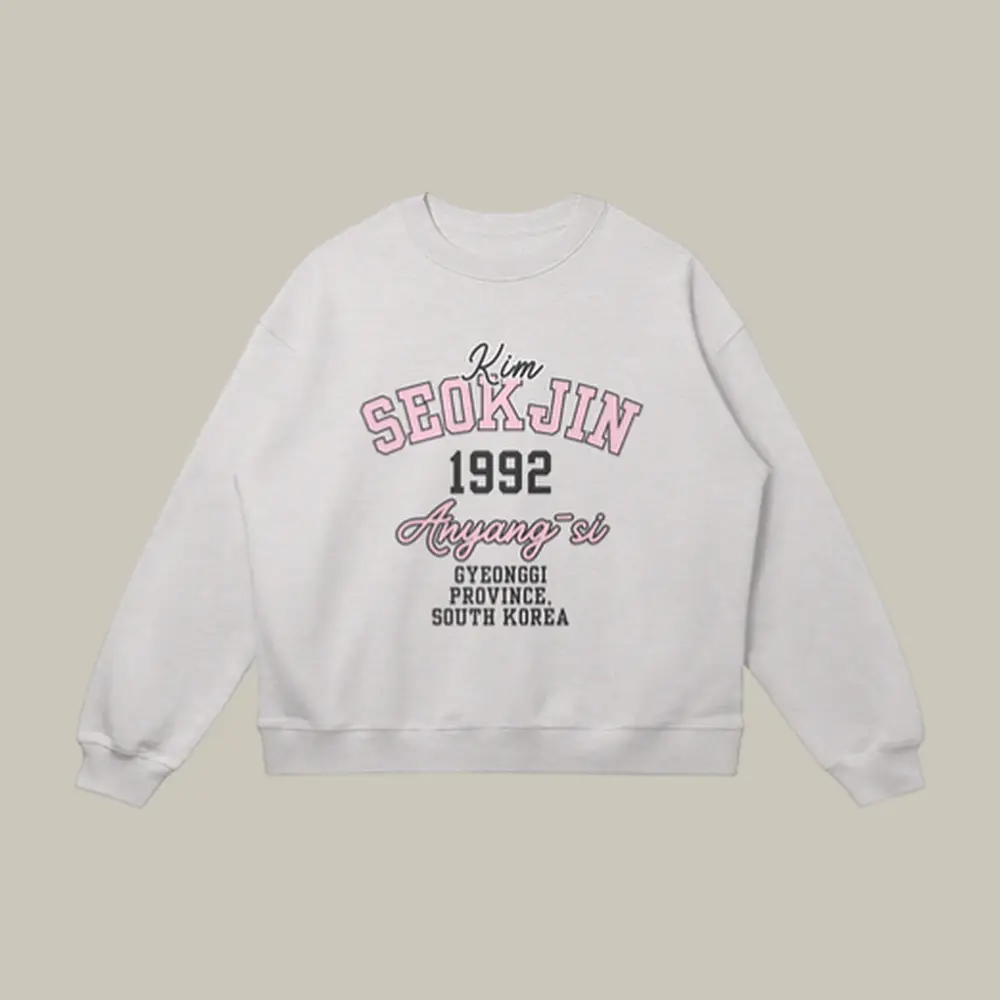 Seok Jin BTS Arirang Sweatshirt BTS World Tour Arirang Apparel Great Present For Army