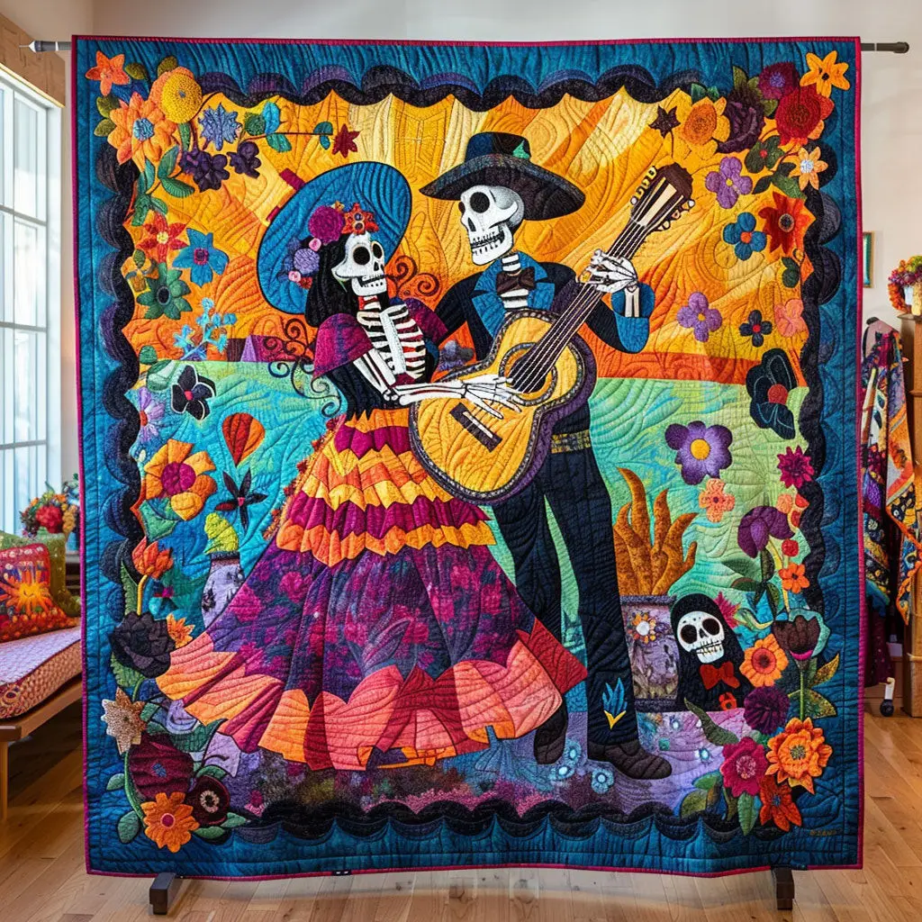 Serenade For The Departed Quilt Perfect Holiday Gift for Blanket Lovers