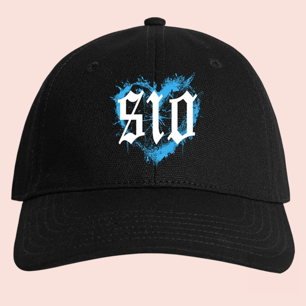 Set It Off SIO Hat SIO Blue Heart Headwear Birthday Gift For Fans Set It Off SIO Hat SIO Blue Heart Headwear Birthday Gift For Fans - Image 1
