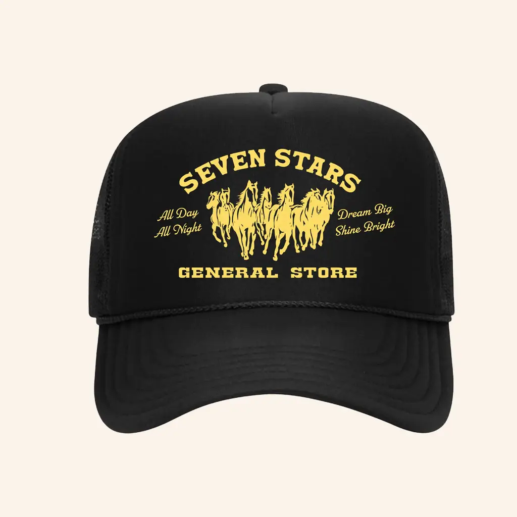 Seven Stars General Merch 7SGS Trucker Hat Christmas Gifts For Husband -WearandDecor