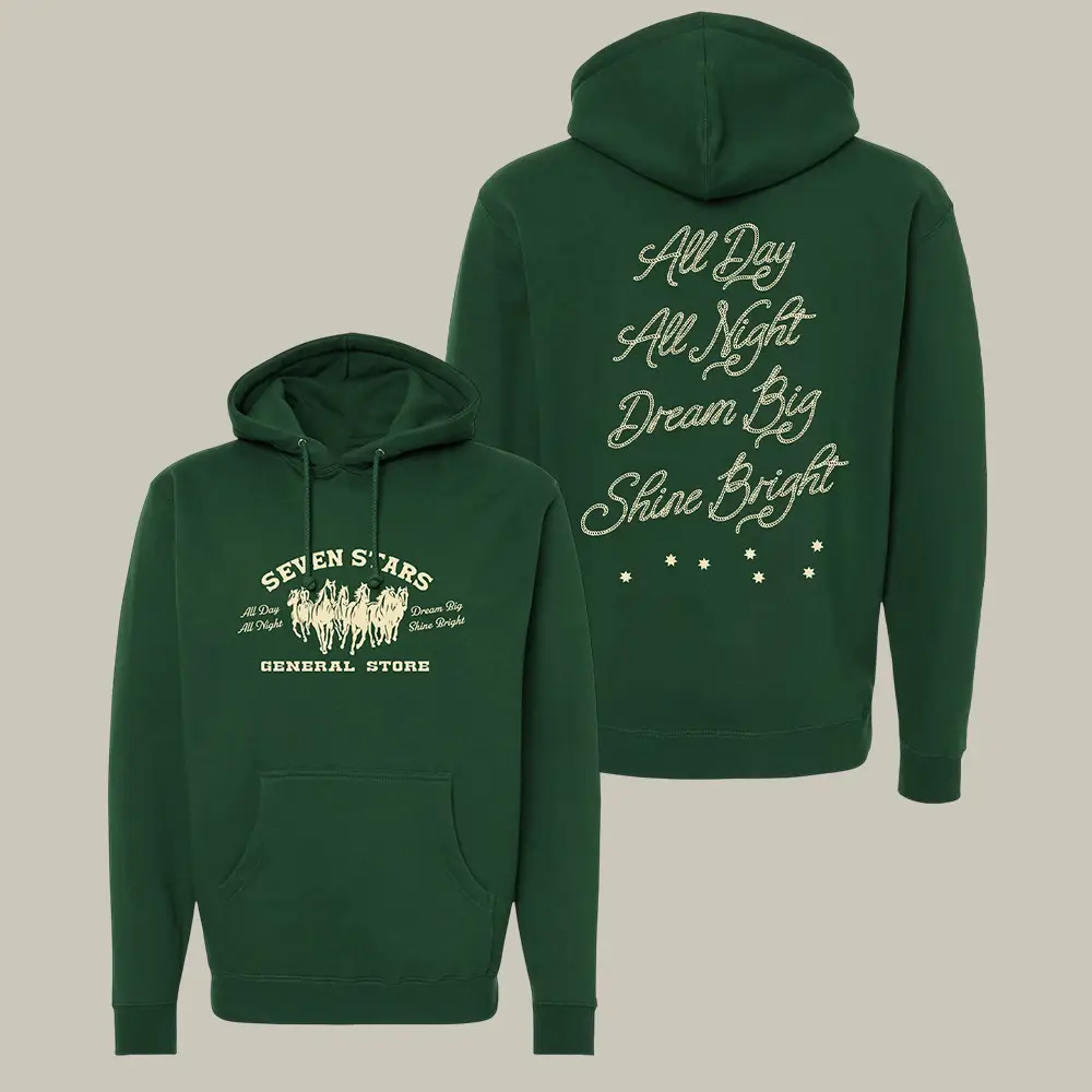 Seven Stars General Store Hoodie Seven Stars Merch Music Concert Outfits Gifts For Her