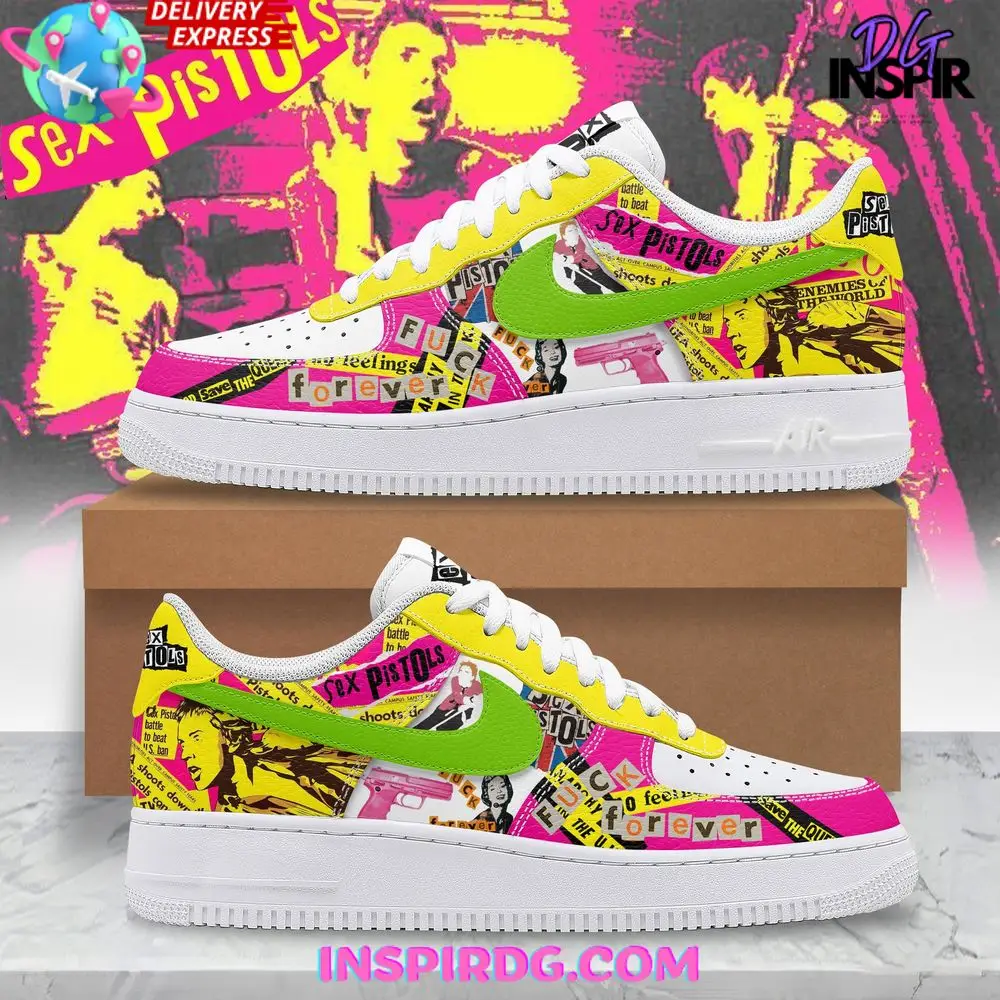 Sex Pistols Band Limited Edition Air Force 1