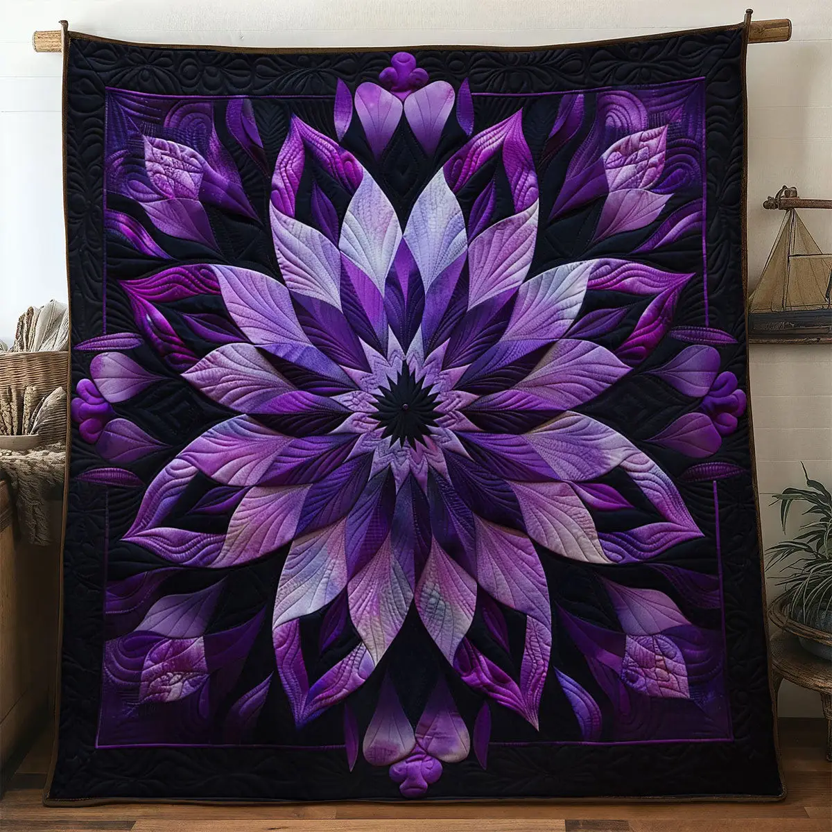 Shadow Star Quilt Comfortable Quilt Blanket That Everyone Will Love