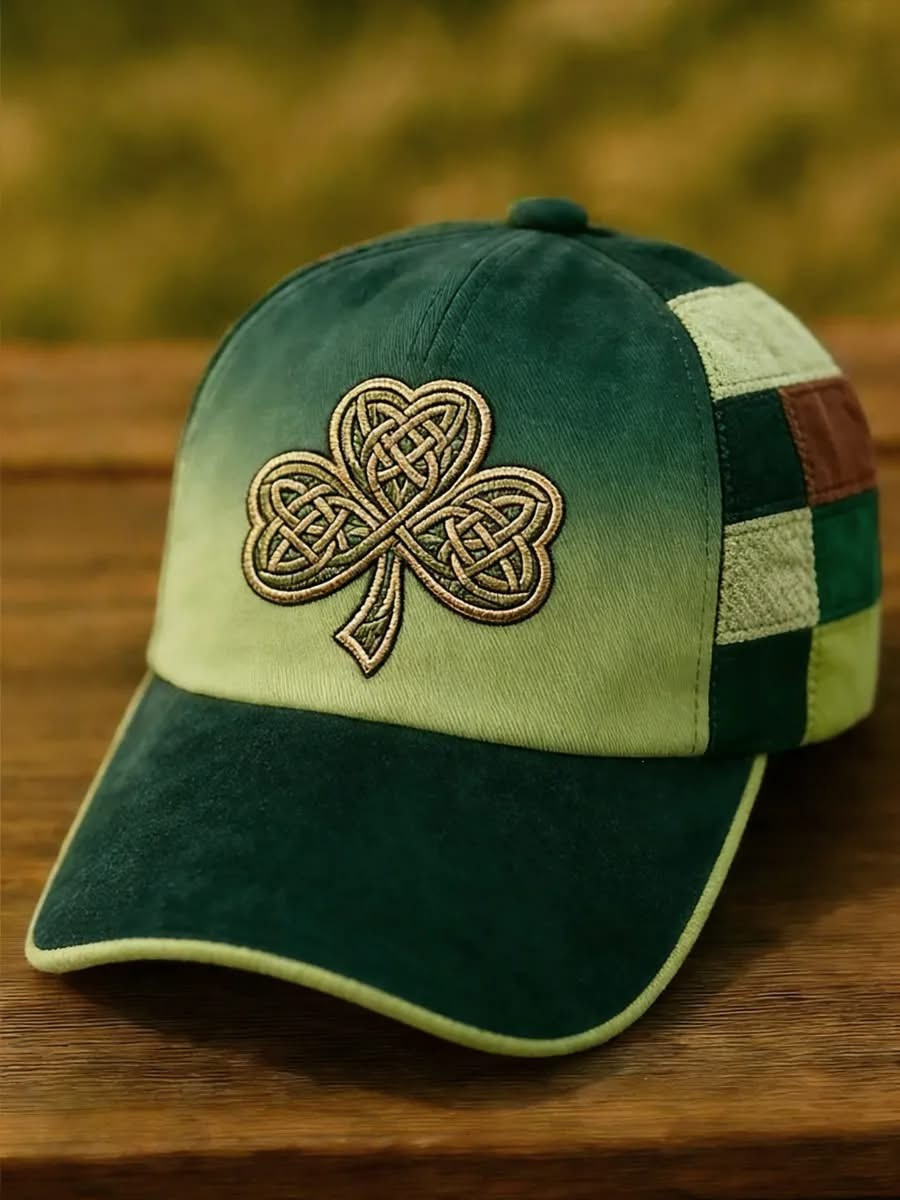 Shamrock Celtic Knot Hat St Patrick’s Day Ball Cap Best Irish Holiday Gifts