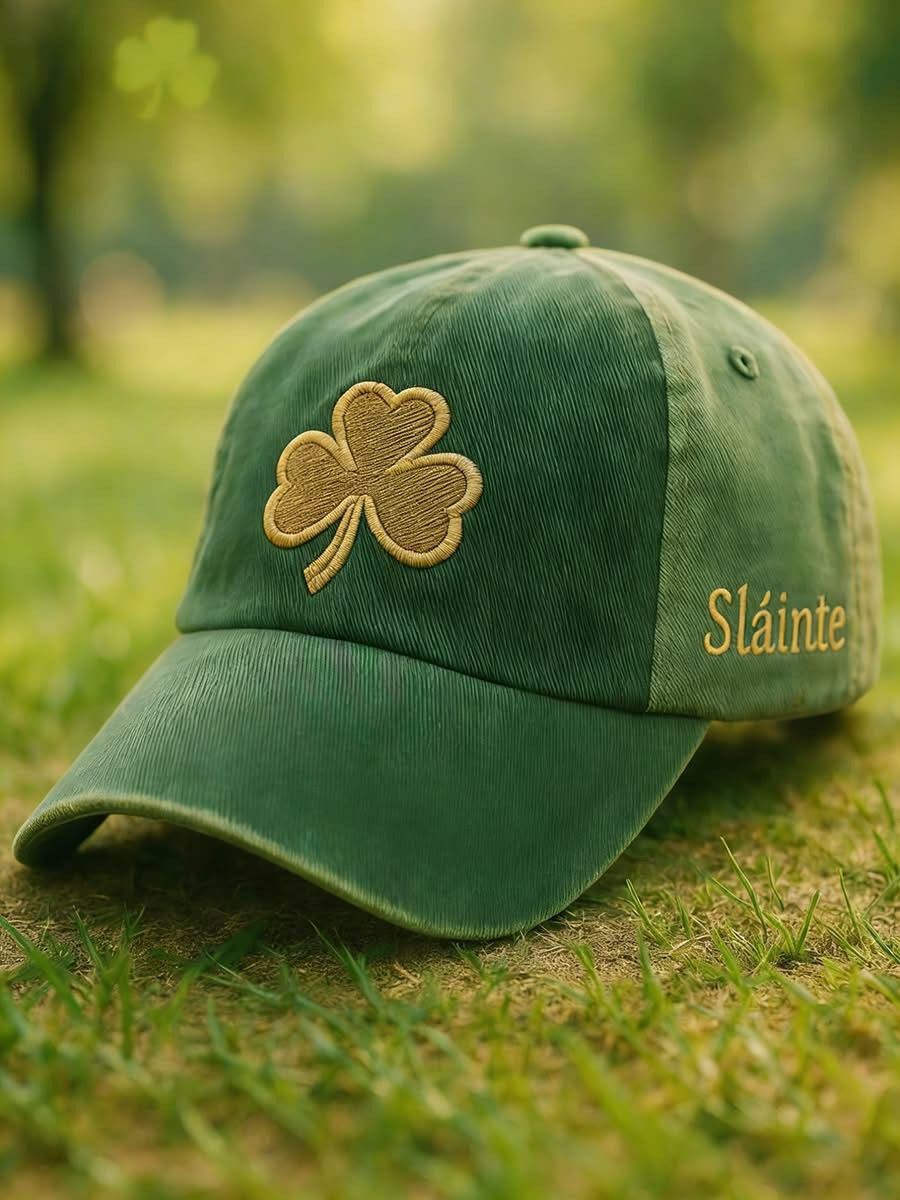 Shamrock Hat Slainte St Patrick’s Day Baseball Cap His And Hers Gifts Ireland