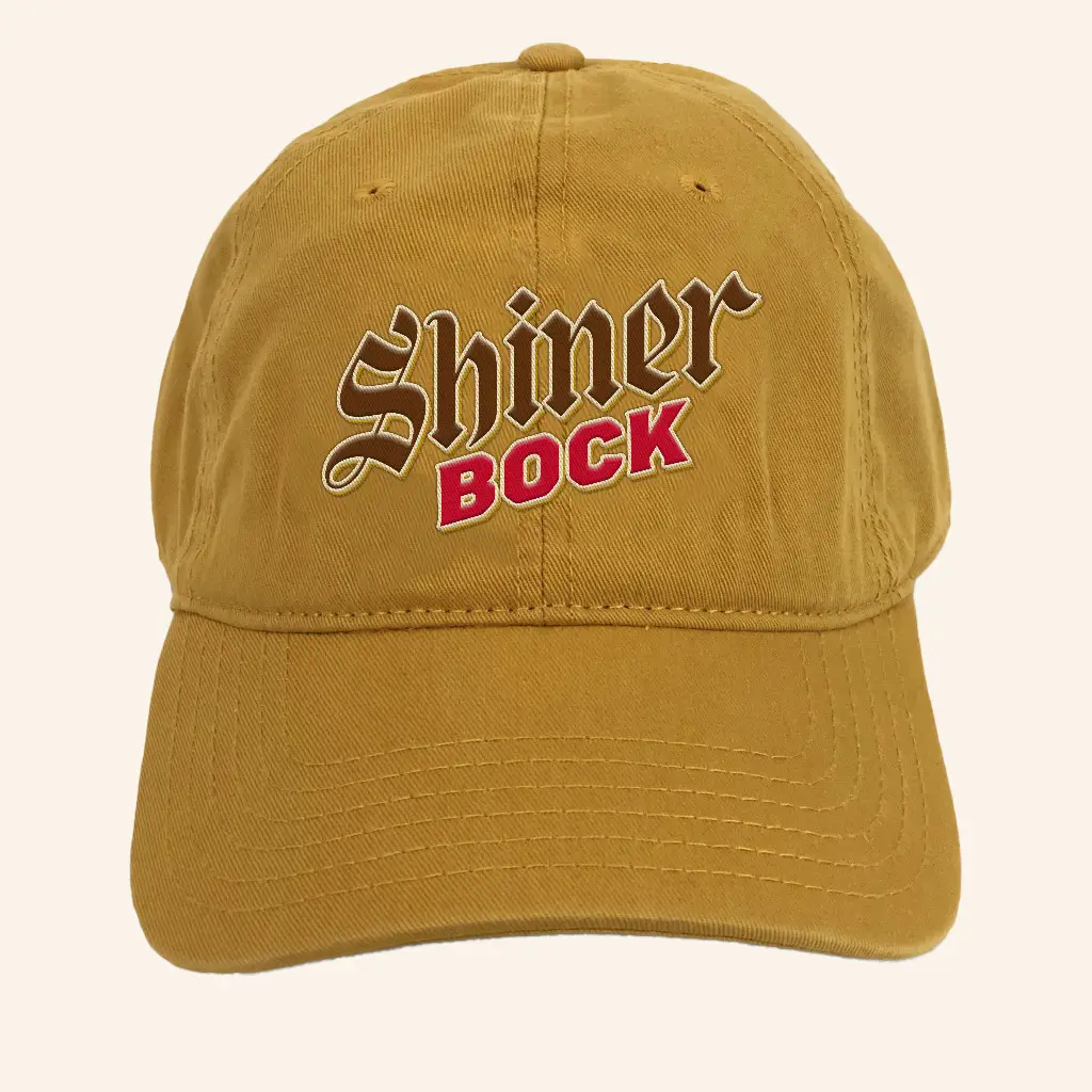 Shiner Merch Embroidered Shiner Bock Hat Xmas Gifts For Him -WearandDecor