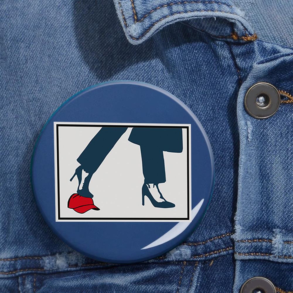 Shoes On Ladies Chucks And Pearls 2024 Pin Button Kamala Harris Pins Harris And Walz Merch