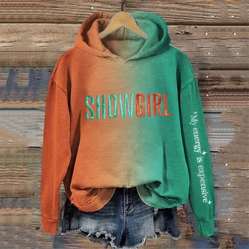 Showgirl My Energy Is Expensive Hoodie 3D Print The Life Of A Showgirl Apparel Gift For Fan