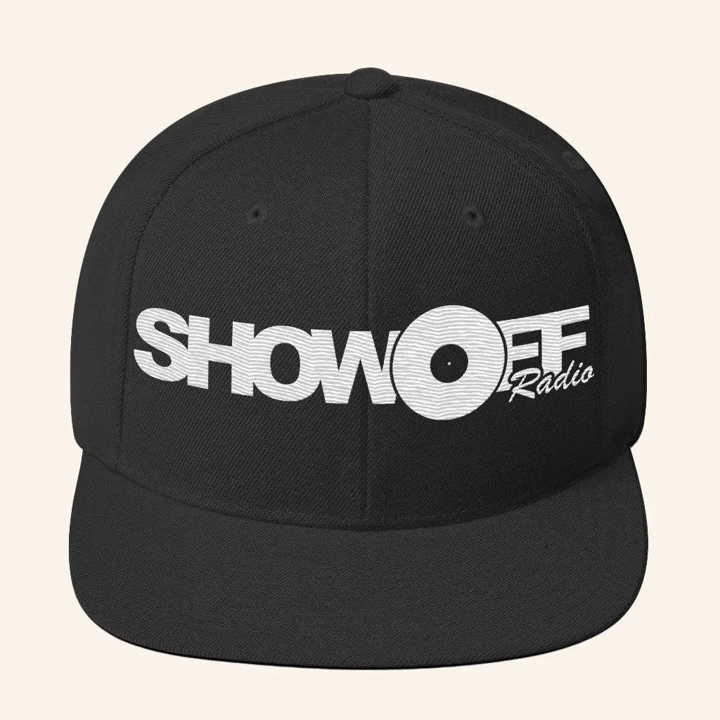 Showoff Hiphop Merch Showoff Radio Snapback Hat Embroidered Gifts For Him -WearandDecor