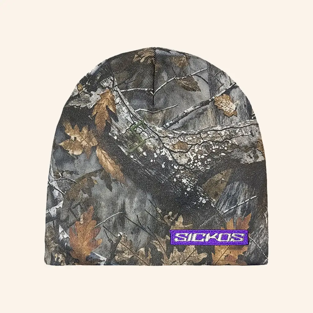 Sickos Merch Hunter Camo Beanie Fan Apparel Best Birthday Gift For Husband -WearandDecor