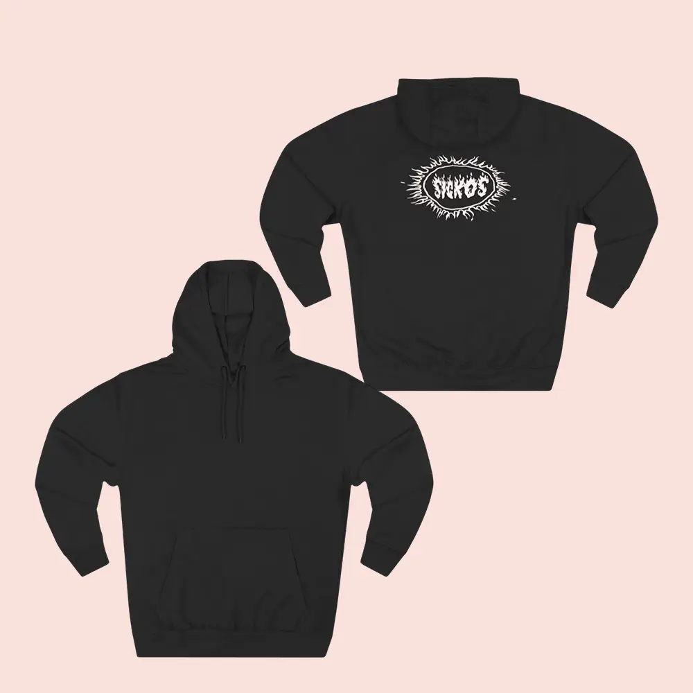 Sickos Merch Sickos Logo Hoodie Black Sickos Clothing Birthday Ideas For Friends