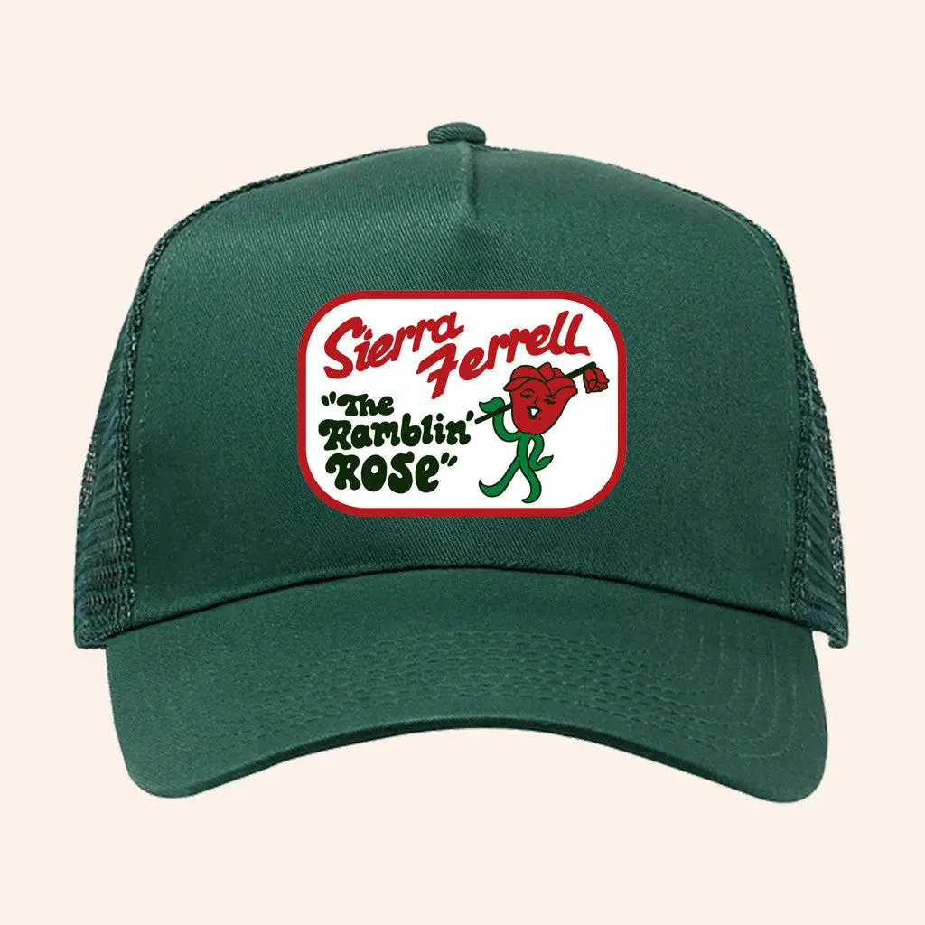 Sierra Ferrell Merch Ramblin Rose Trucker Hat Gifts For Besties -WearandDecor