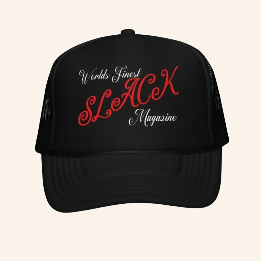 Silent Merch Foam Trucker Hat World's Finest Slack Magazine Hat Gifts For Dad Silent Merch Foam Trucker Hat World's Finest Slack Magazine Hat Gifts For Dad - Image 1
