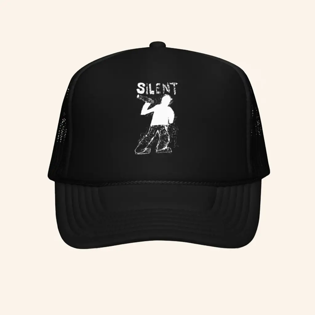 Silent Merch Silent Bottle Job Mesh Trucker Hat Gifts For Brother -WearandDecor