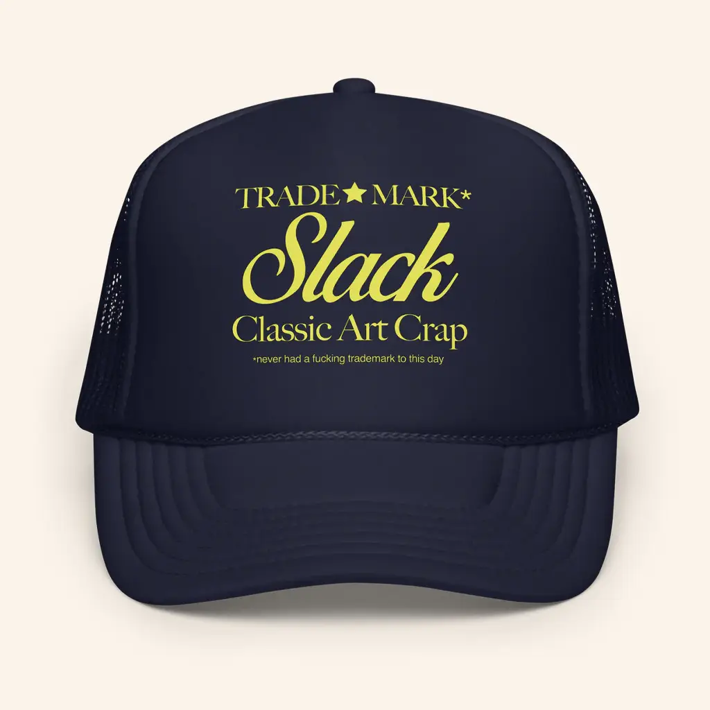 Silent Merch Slack Classic Art Crap Trucker Hat Gifts For Boyfriend