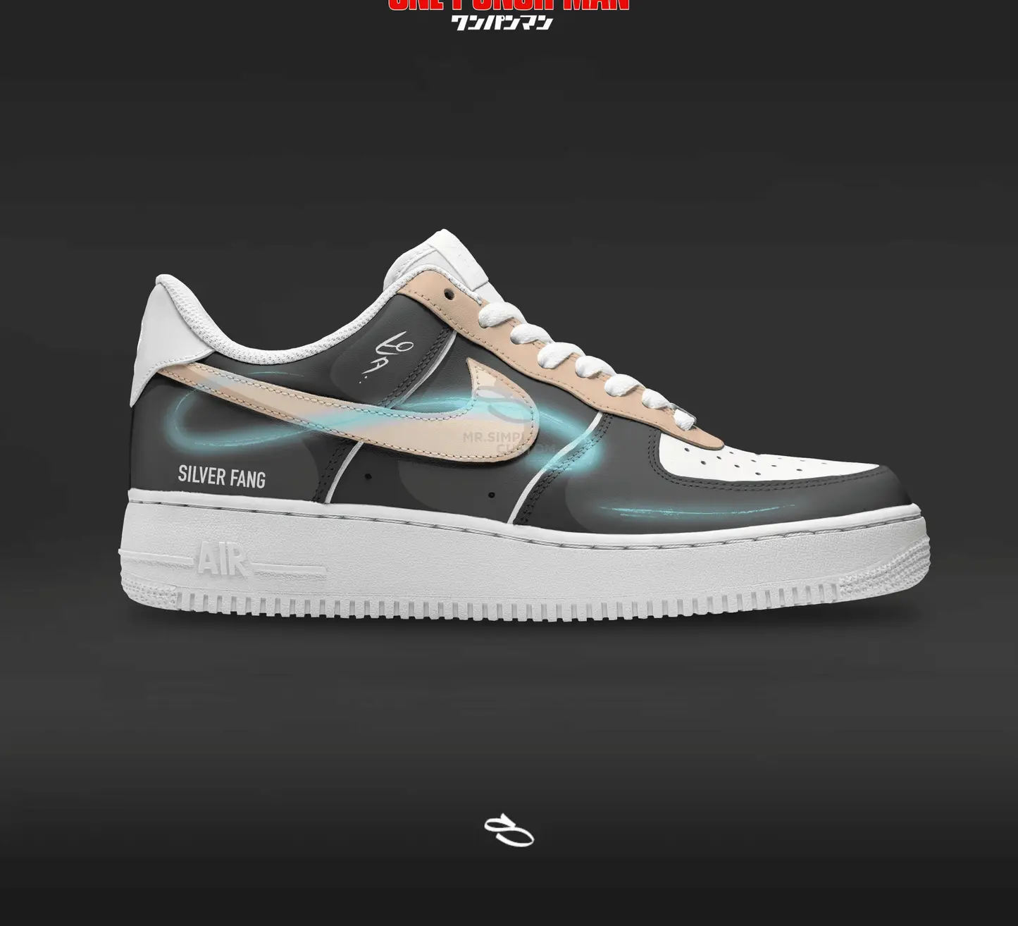 Silver Fang One-Punch Man Air Force 1