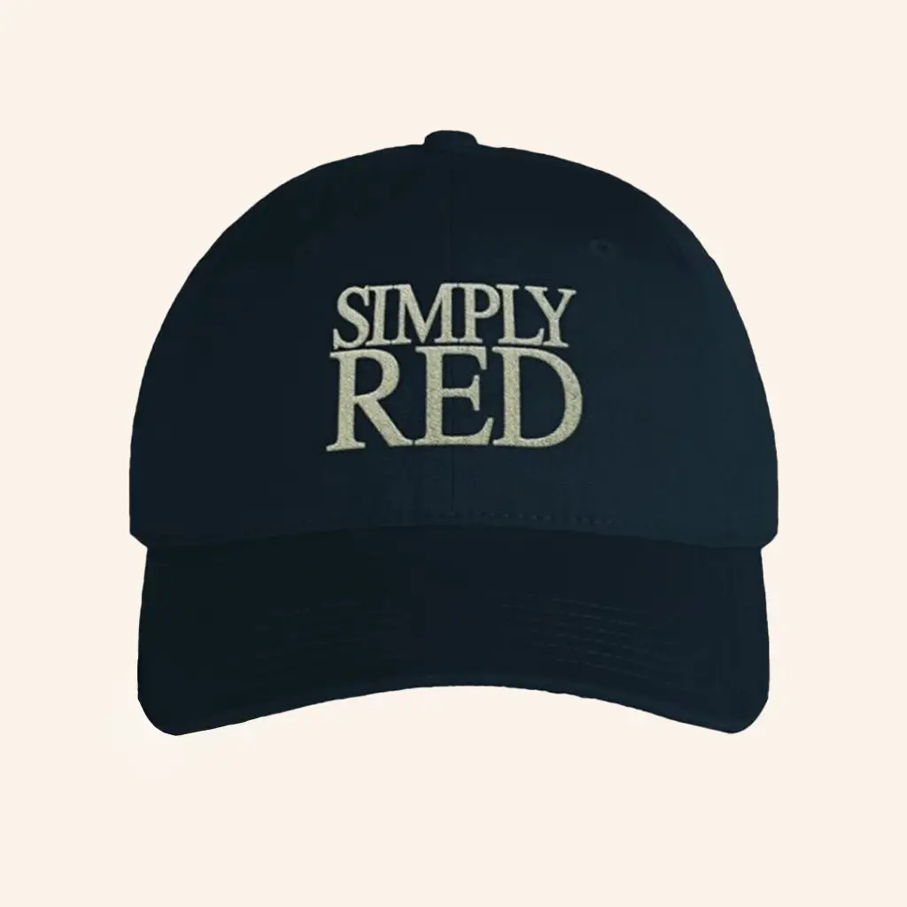 Simply Red Merch Simply Red Logo Embroidered Hat Christmas Gifts For Pop Fans -WearandDecor