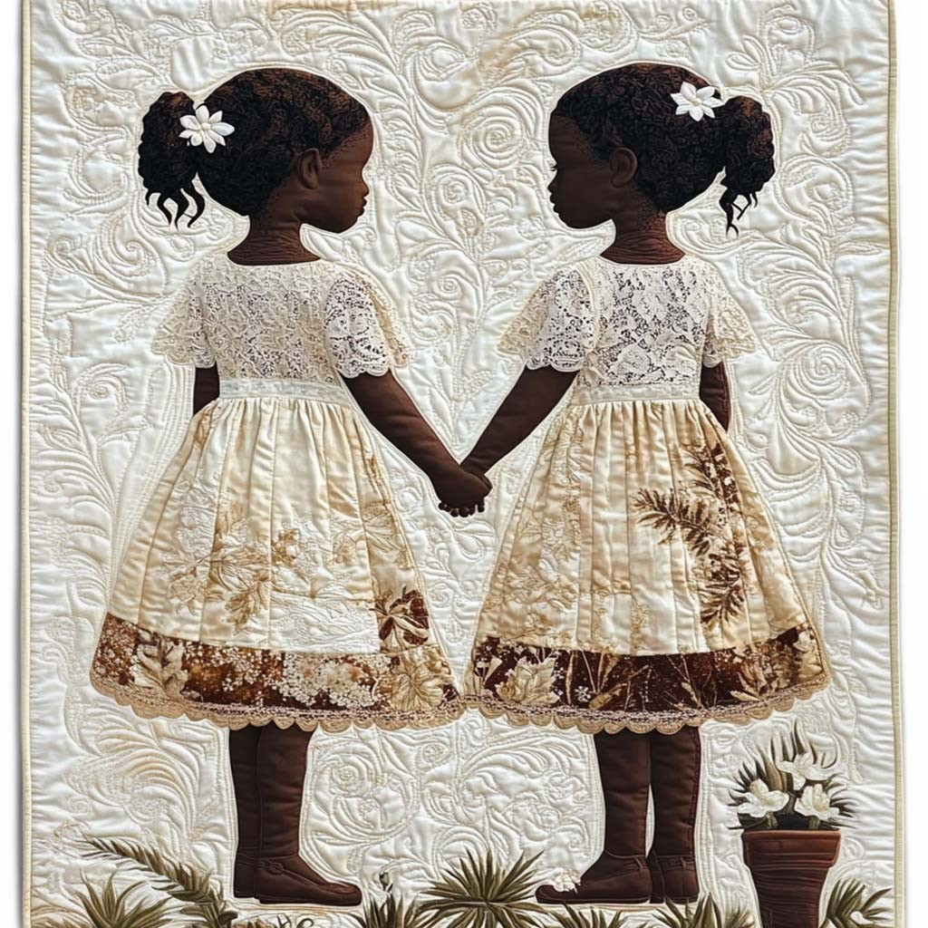 Sisterly Grace Quilted Blanket Holiday Throw Blanket Christian Christmas Gift Ideas Sisterly Grace Quilted Blanket Holiday Throw Blanket Christian Christmas Gift Ideas - Image 1