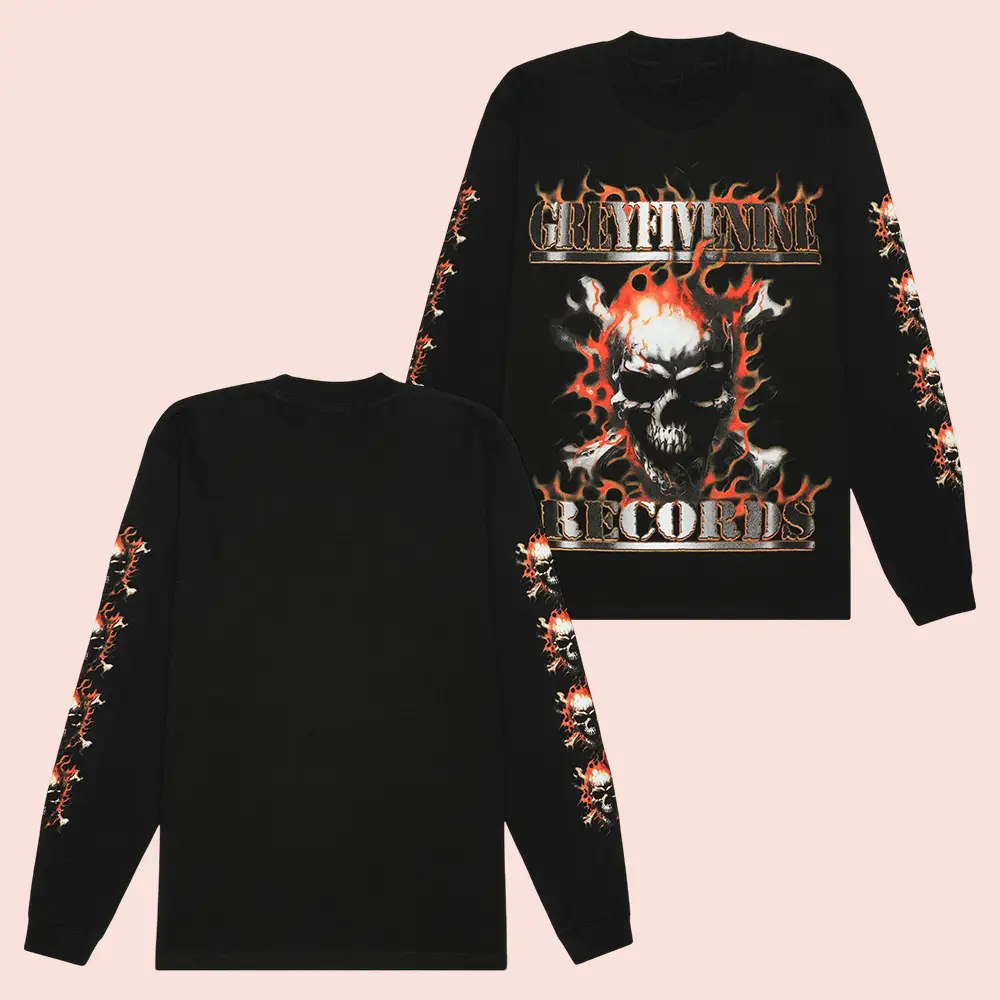 Skull Suicideboys Merch Grey59 Record Sweatshirt Clothes Gifts For Hip Hop Fans Skull Suicideboys Merch Grey59 Record Sweatshirt Clothes Gifts For Hip Hop Fans - Image 1