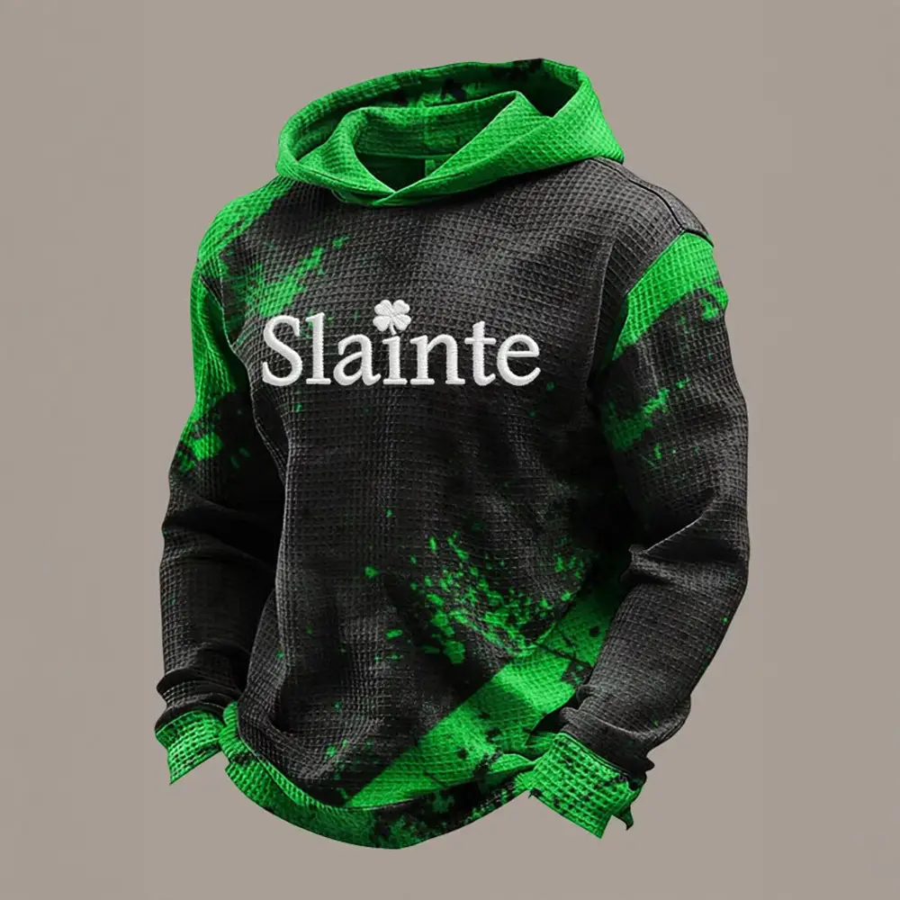 Slainte St Patrick's Day Hoodie St Patrick's Day 2026 Hooded Sweatshirt Gift For Husband